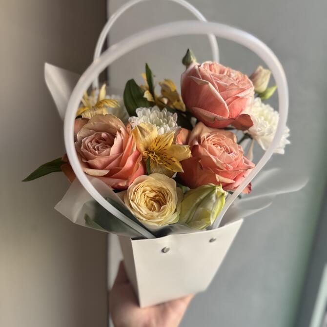 Сумочка с цветами «Хорошее настроение»