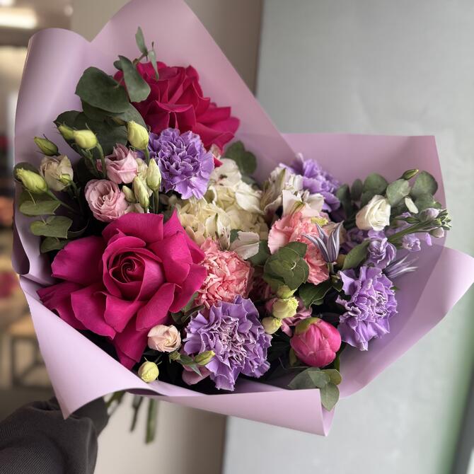 Весенний букет «Прекрасного дня!»