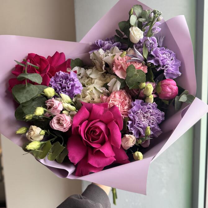 Весенний букет «Прекрасного дня!»