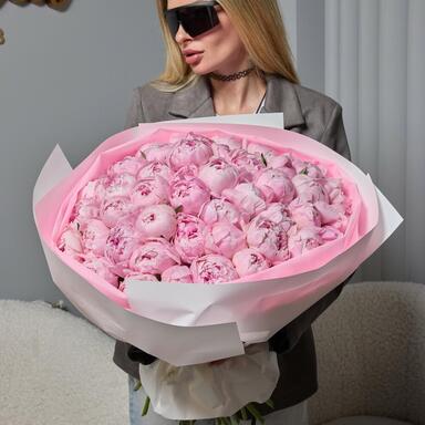 Пионы Сара Бернар 51шт