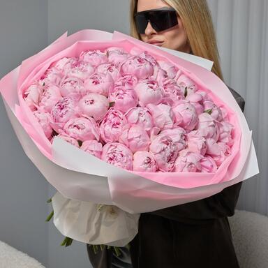 Пионы Сара Бернар 51шт