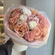 Сборный букет «Cream Caramel»