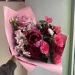 Букет «Малиновый рассвет»