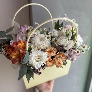 Композиция в сумочке «С любовью»