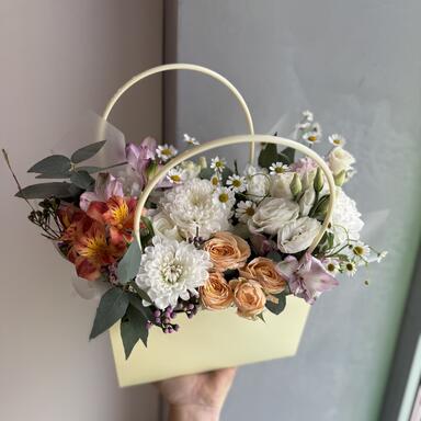 Композиция в сумочке «С любовью»