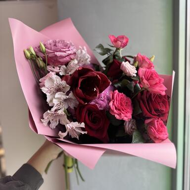 Букет «Малиновый свет»