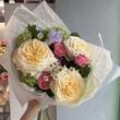 Букет «Lily» с пионовидными розами 