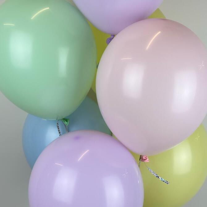 Нежные шары 7шт