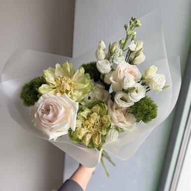 Авторский букет «Green trick»