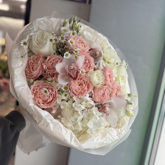 Нежный букет «Джулия»