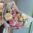 Букет «Розовый закат»