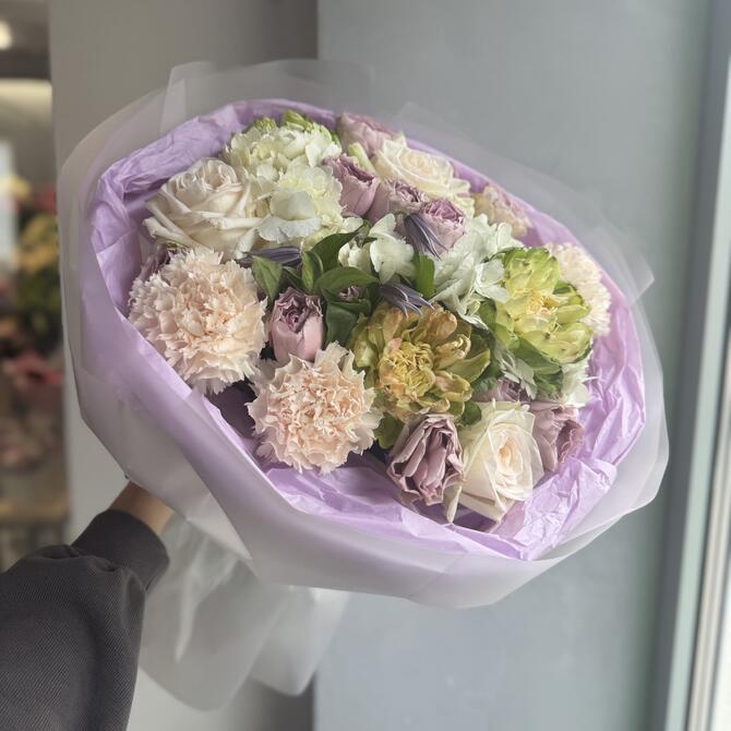 Авторский букет «Lavender mood»