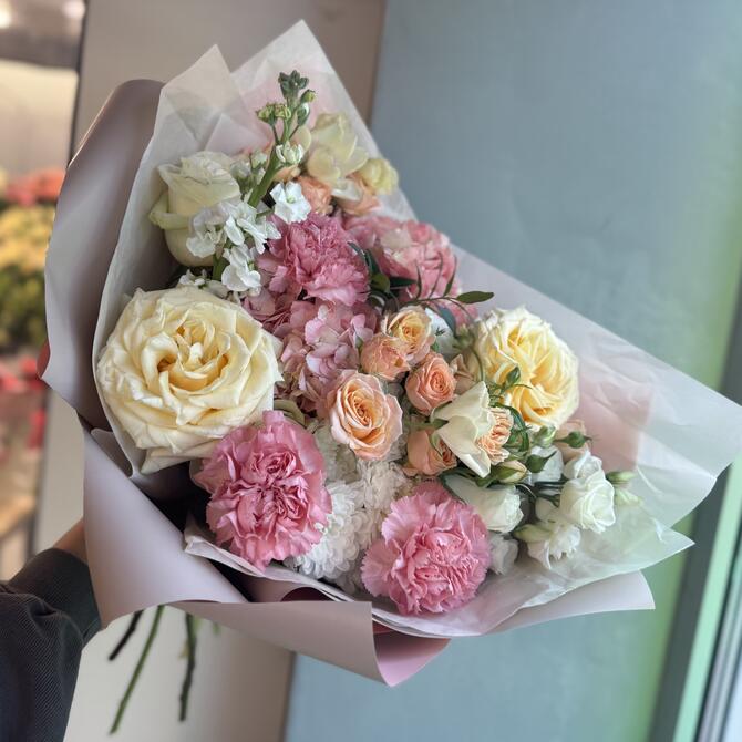 Сборный букет «Caramel»